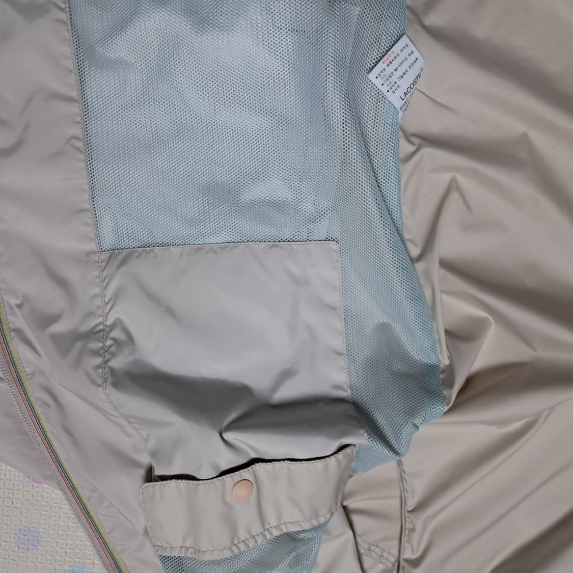 라코스테 남성 바람막이 점퍼 자켓 100 상품이미지6