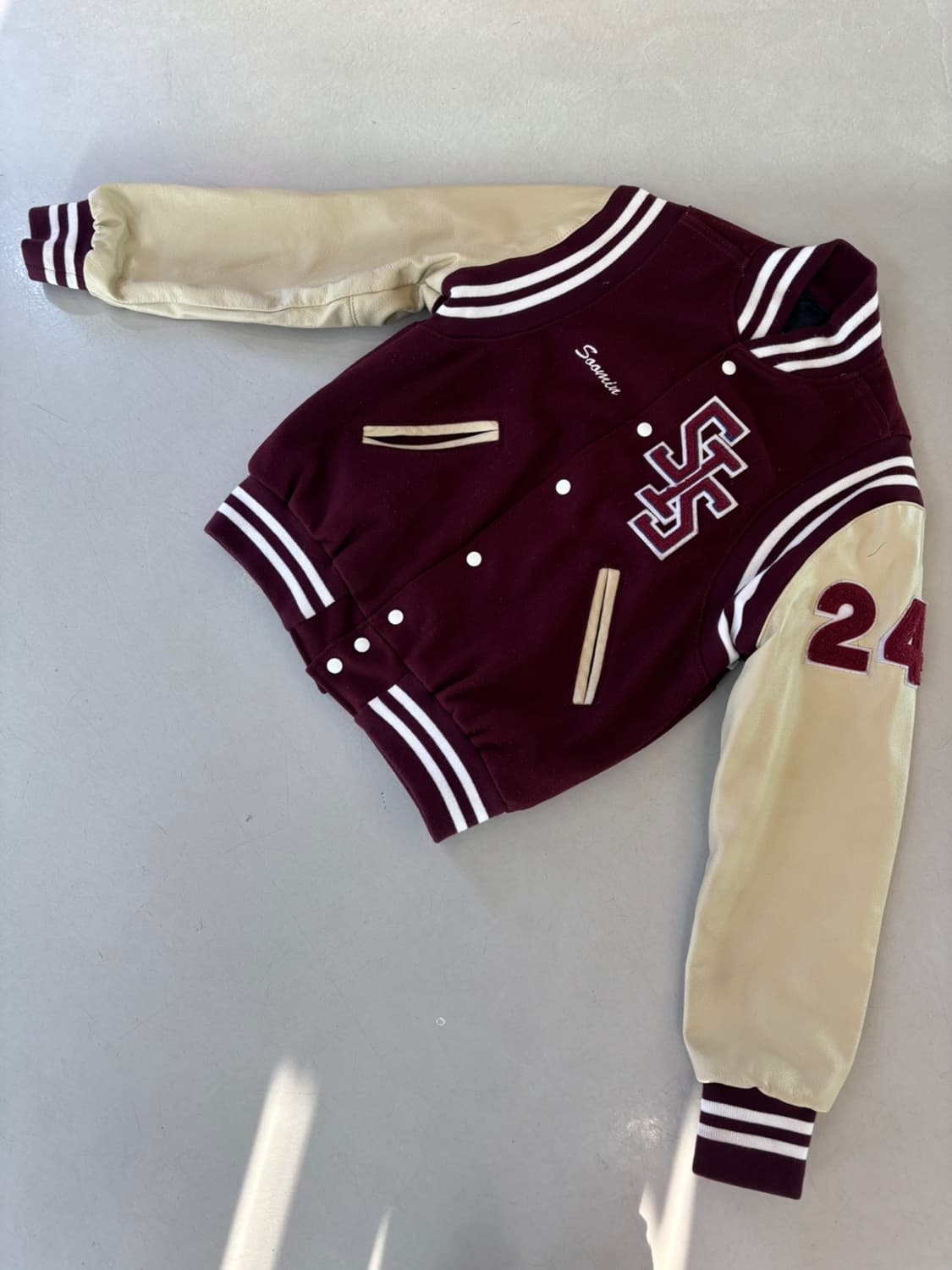 Vintage Holloway Wool Varsity Jacket 상품이미지3