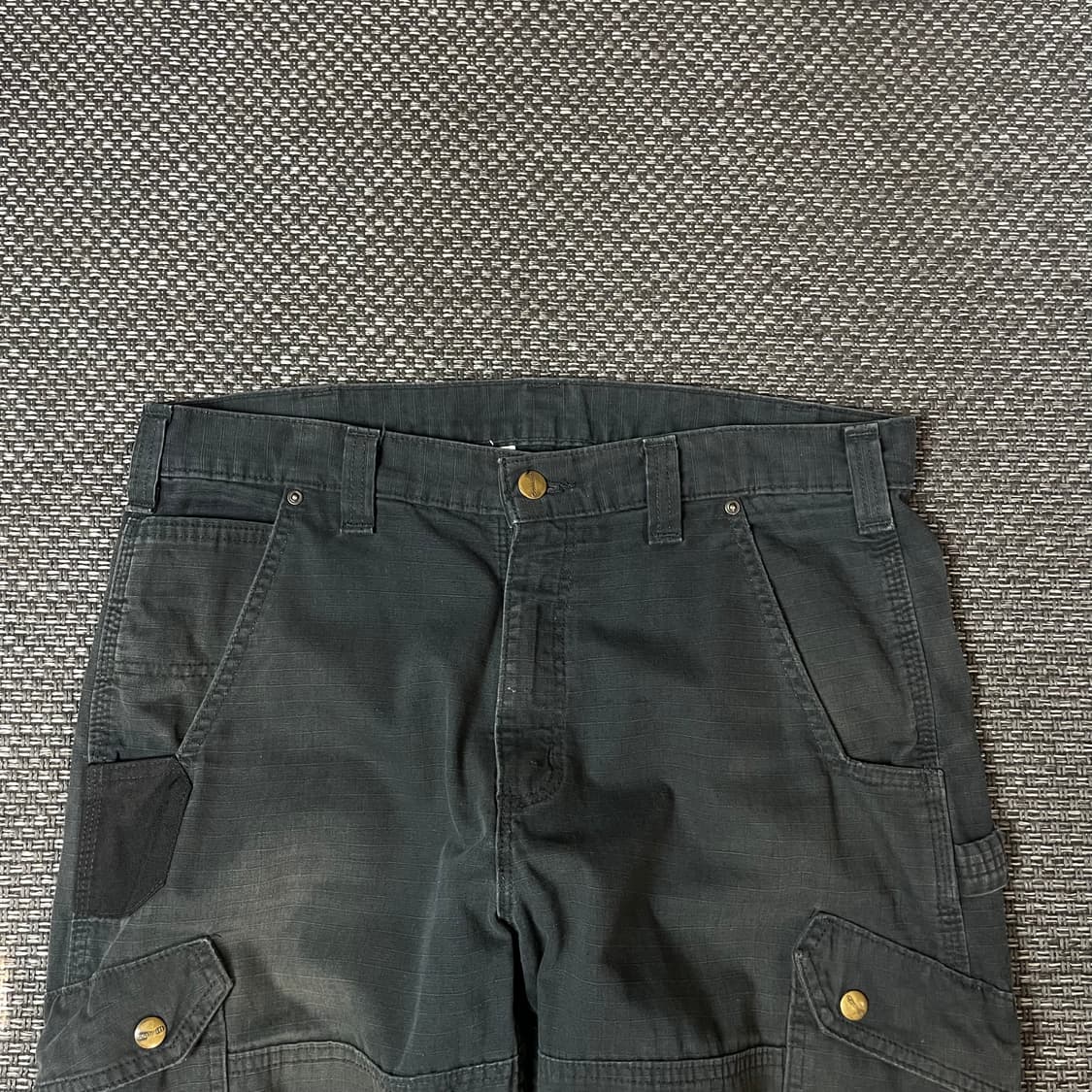 (34) 칼하트 딥카키 카고 데님 팬츠 상품이미지3