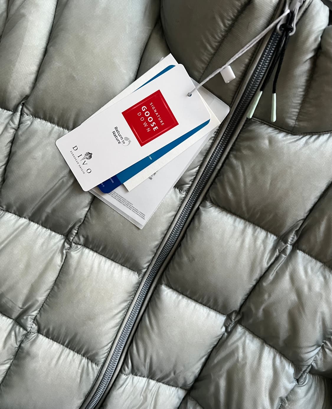 [새상품] 2) 999휴머니티 모듈러 라이트 구스 퍼퍼 라이트 그레이 상품이미지2