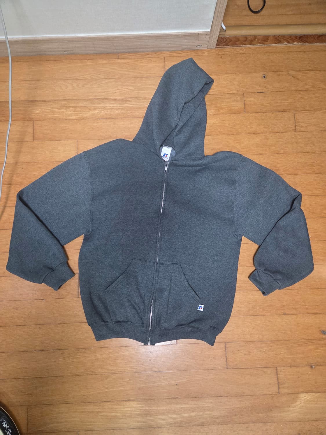 00s 러셀 후드집업 다크그레이 상품이미지1