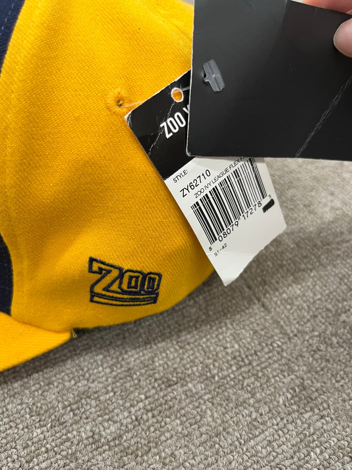 Zooyork yellow cap 상품이미지3