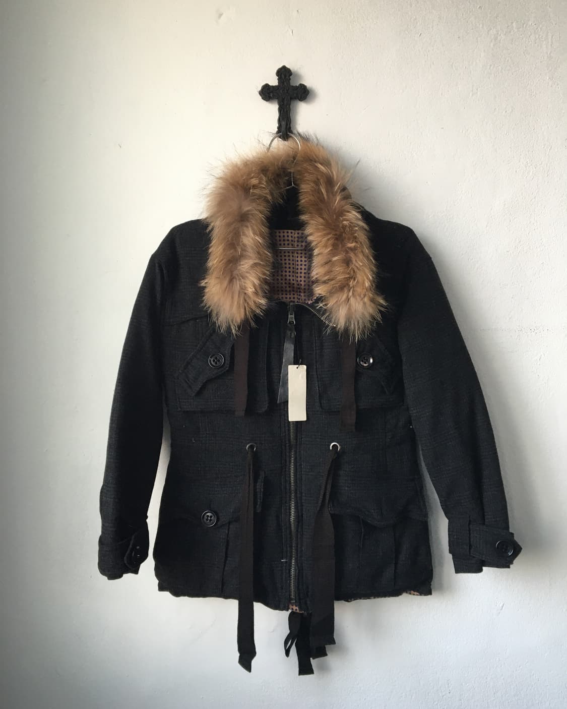 reversible Fur layered multi pocket jack 상품이미지2