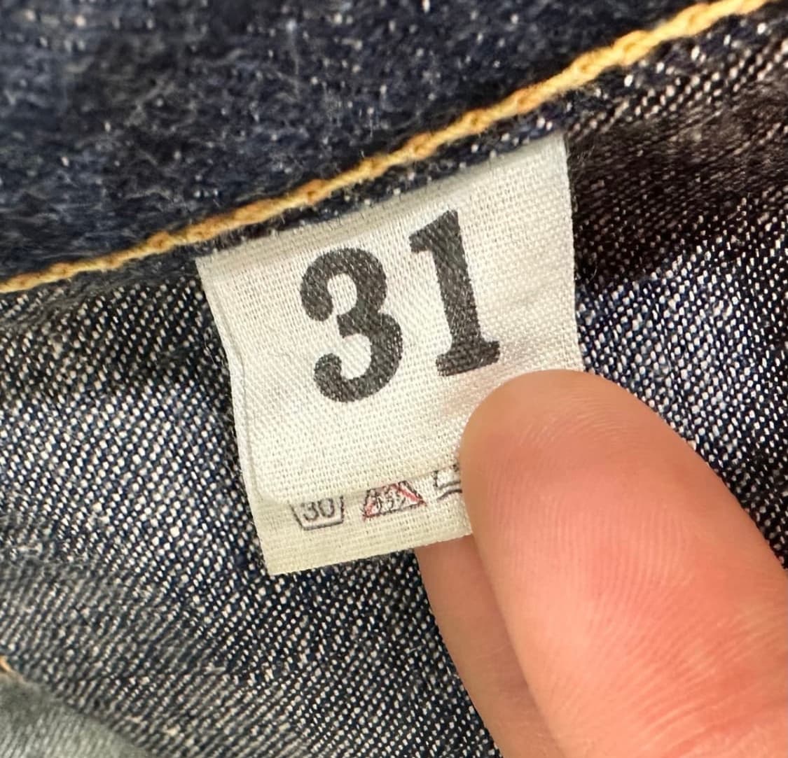 웨어하우스 lot.1000 셀비지 데님팬츠 상품이미지5