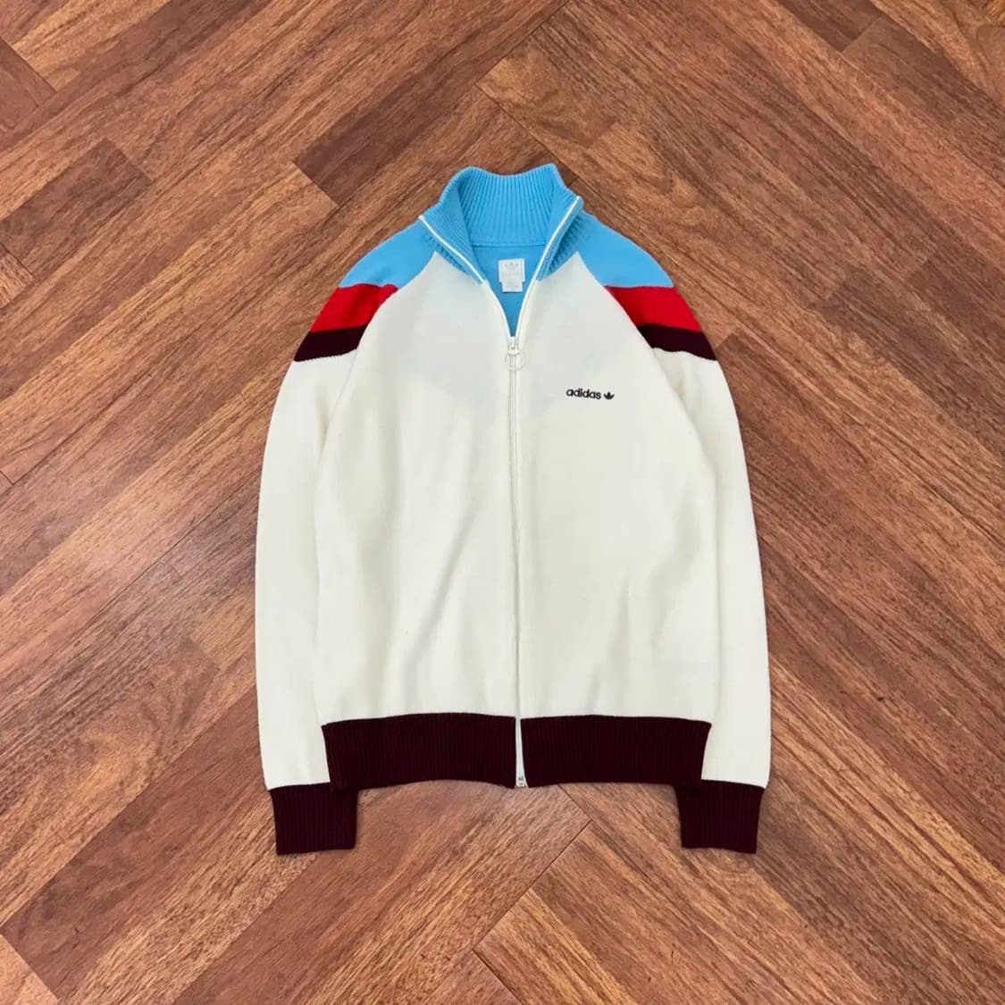 M 아디다스 06시즌 올드스쿨 니트 집업  상품이미지1