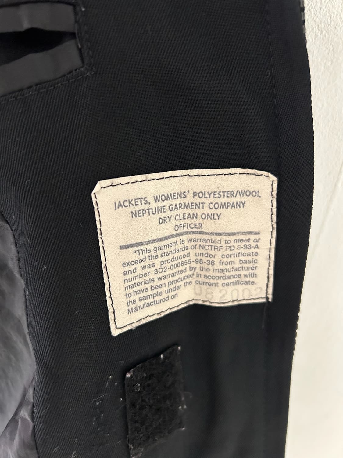 00's U.S Navy Officer bomber Jacket with 상품이미지5