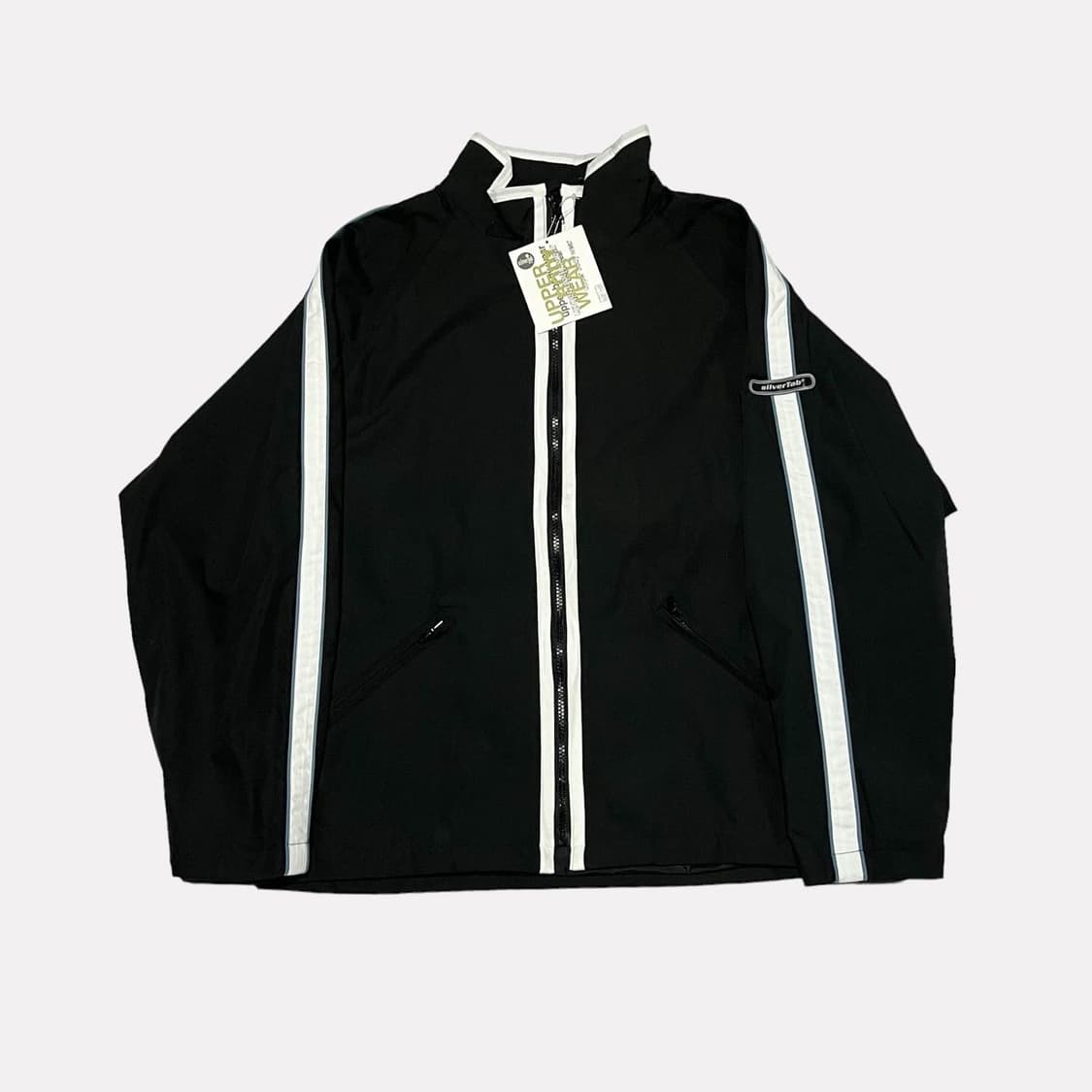 Leivs silver tab zip up jacket 상품이미지2