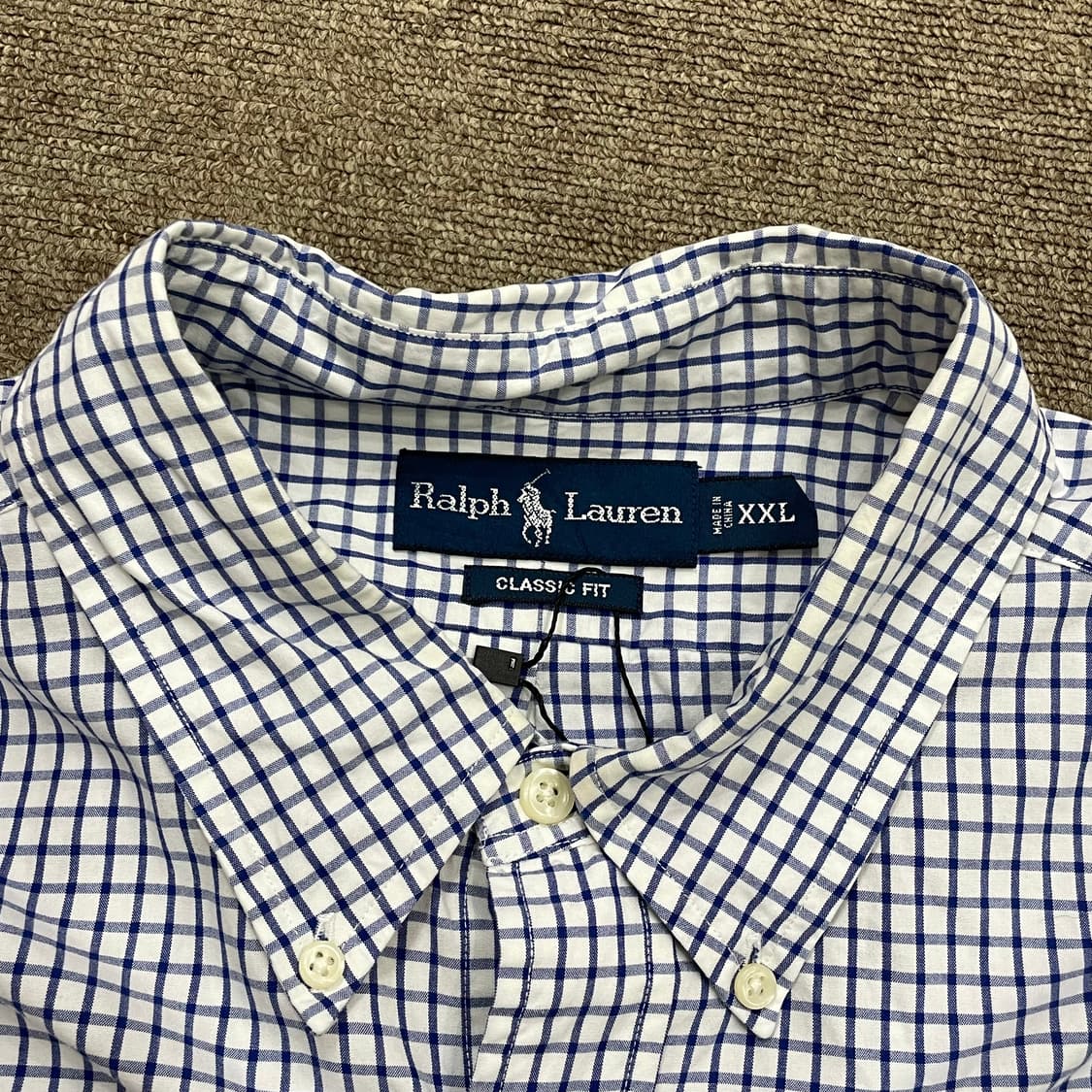 (2XL) POLO 폴로 랄프로렌 체크 셔츠 클래식핏 상품이미지9