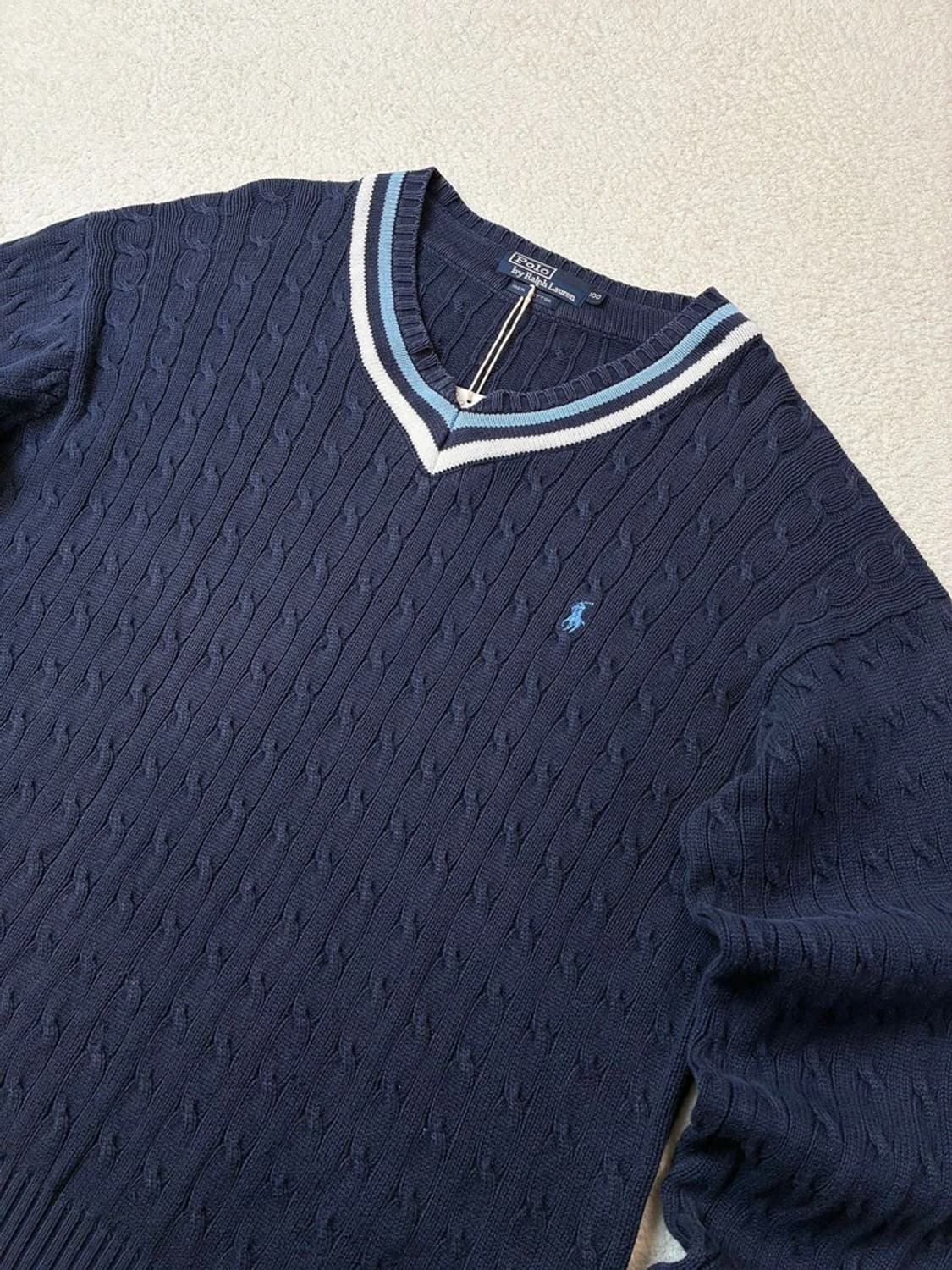 폴로 랄프로렌 90's 꽈배기 크리켓 니트 PN5948    상품이미지2