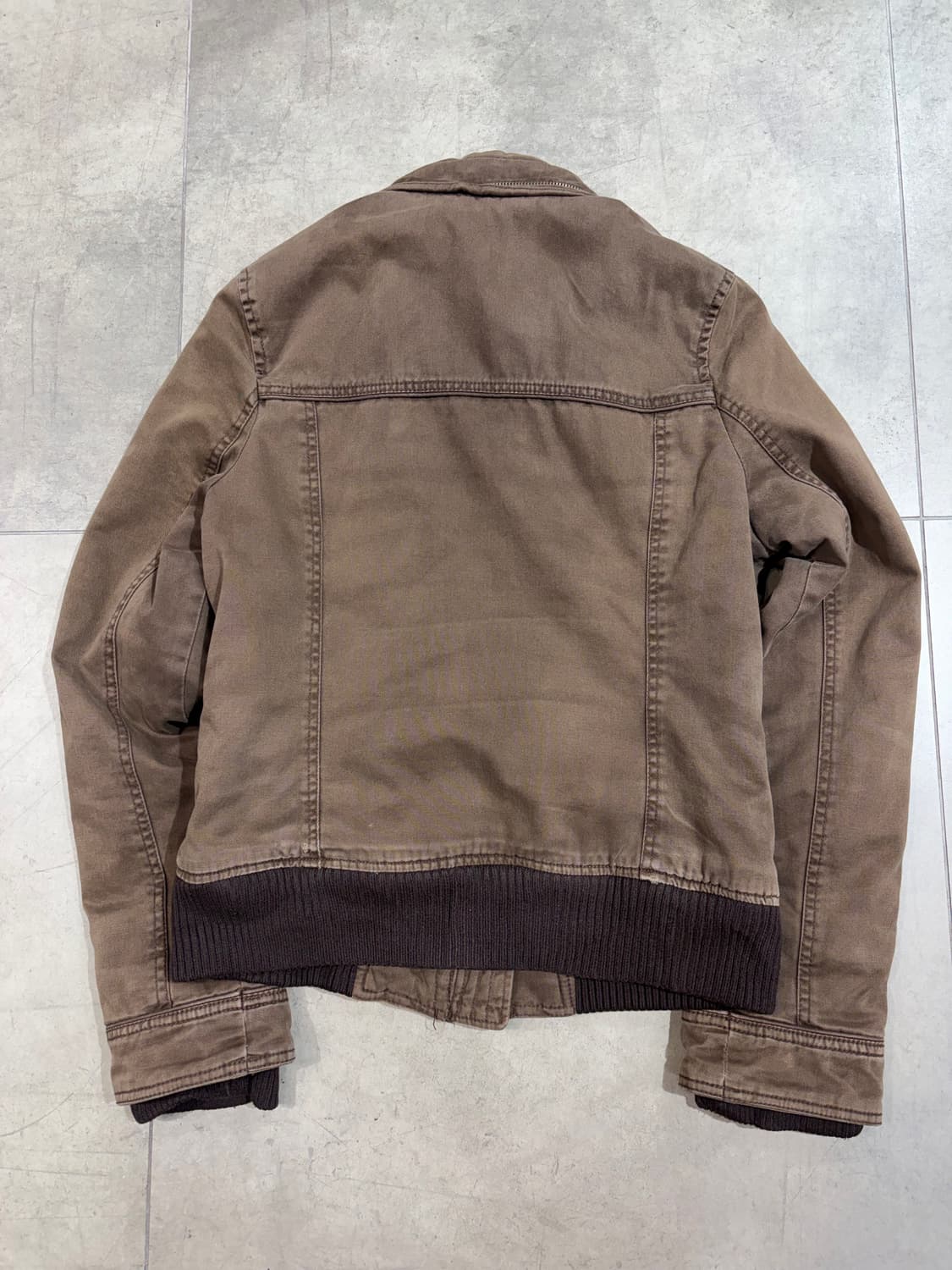 아베크롬비 초코 브라운 워크 자켓 상품이미지6