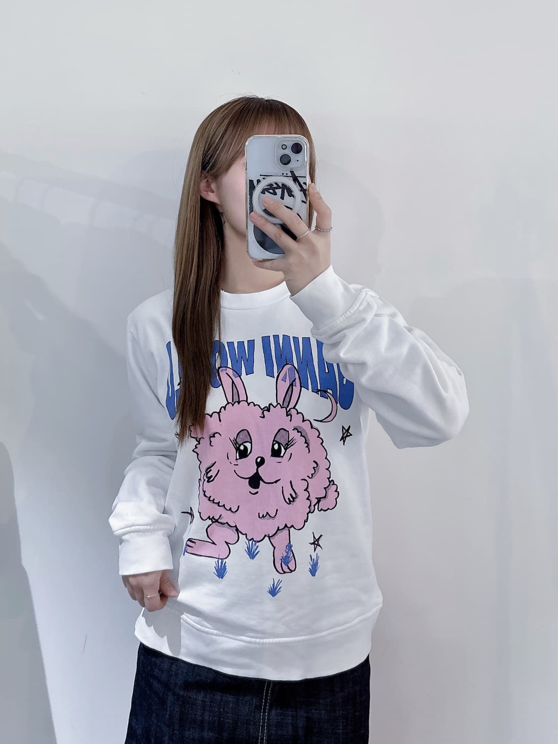 GANNI 월드 맨투맨 상품이미지2