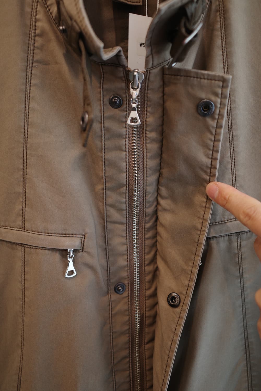 INTERMEZZO 인터메조 유틸리티 집업 자켓  상품이미지4