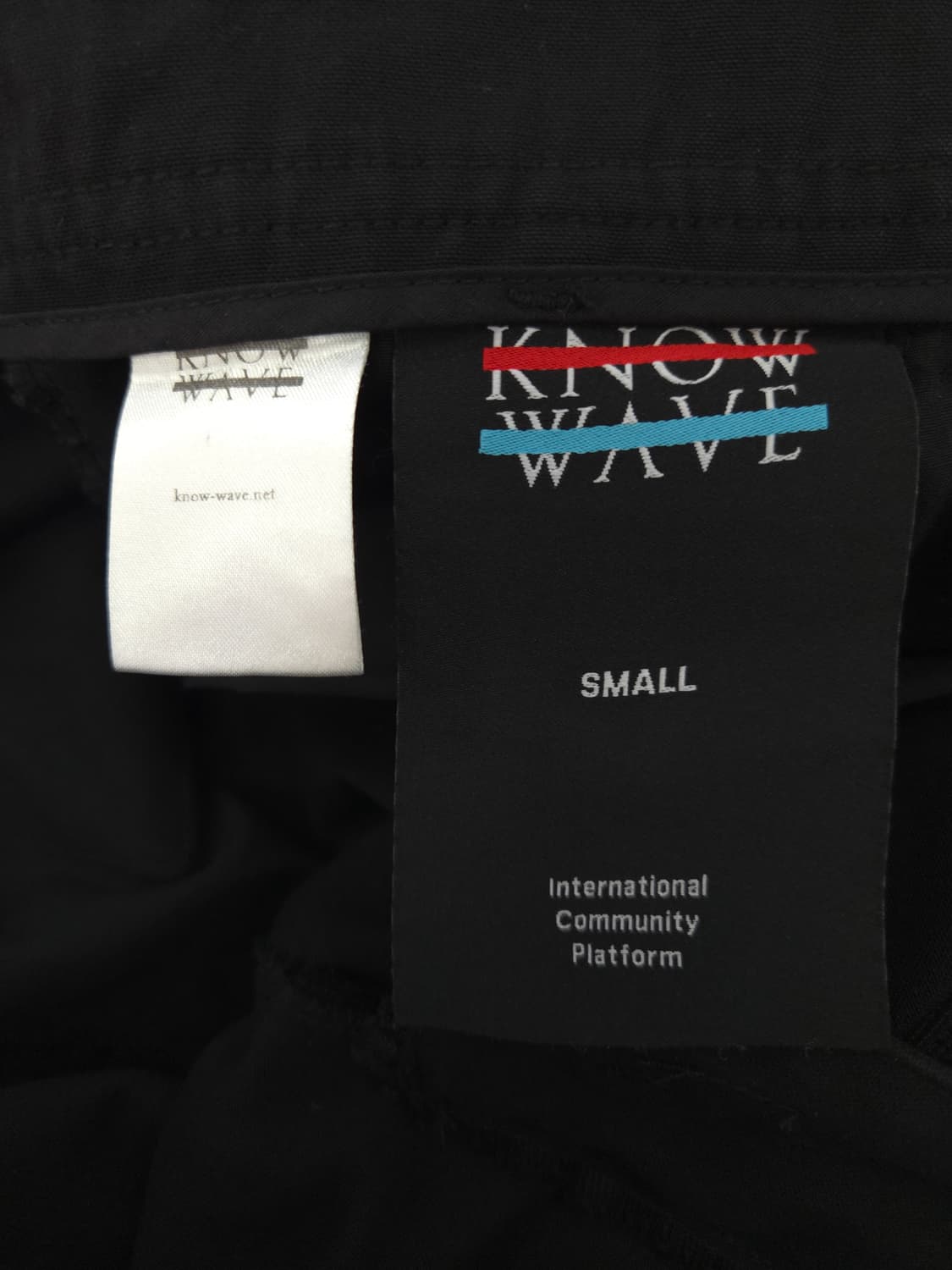 S 노우웨이브 KNOW WAVE 블랙 멀티포켓 카고 버뮤다 상품이미지10