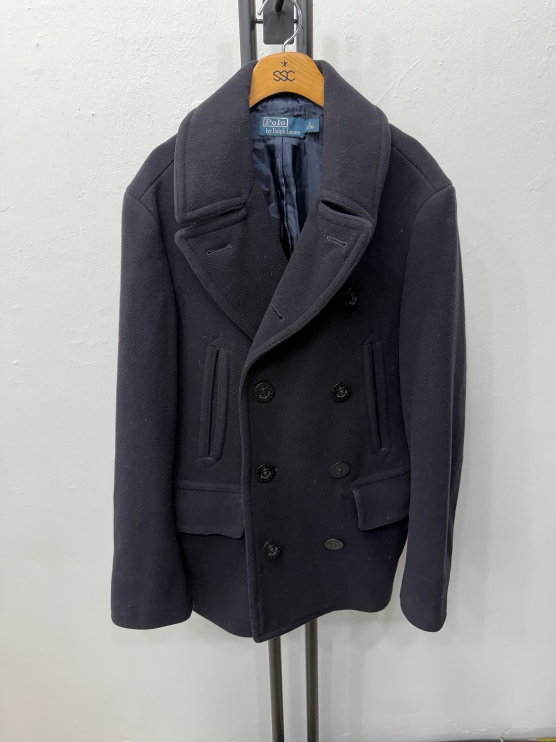 정품) 폴로랄프로렌 남성 네이비 피코트 M  상품이미지1