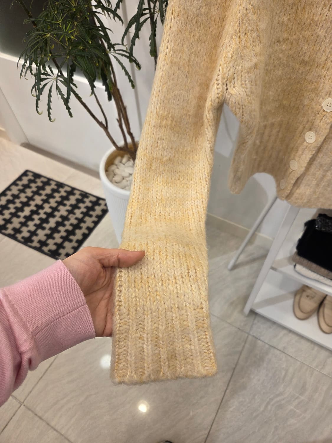 CESTLAVIE 세라비 카라  니트 가디건 상품이미지3