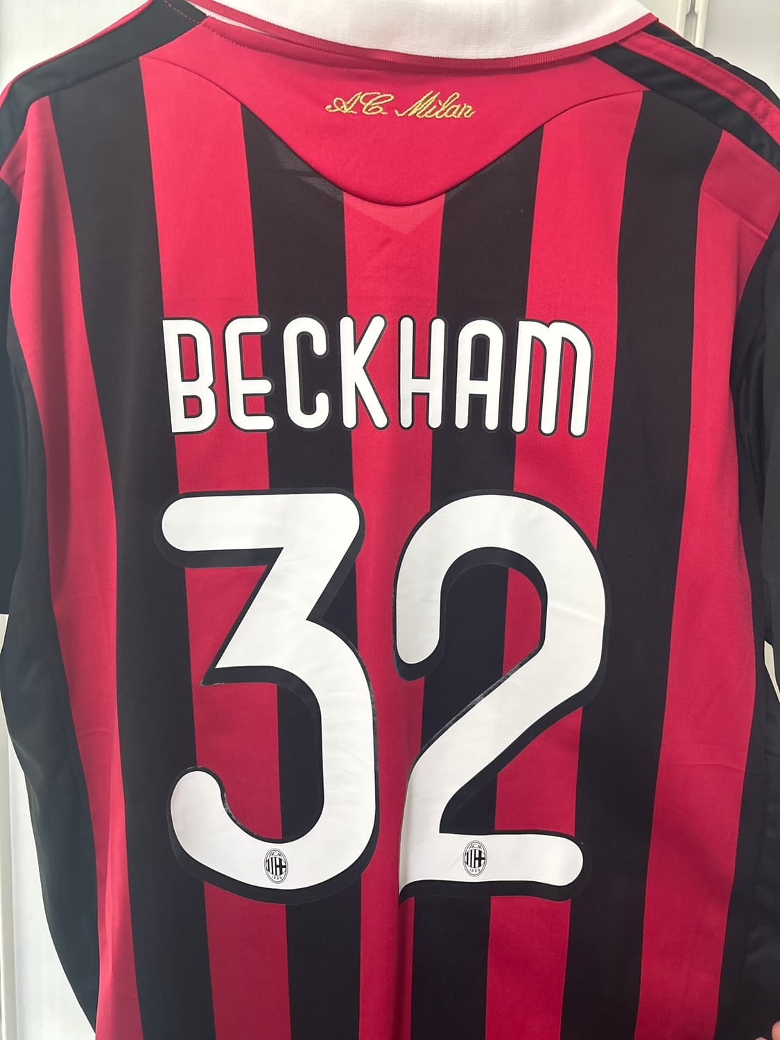 09-10 ac밀란 베컴 유니폼 L사이즈 상품이미지1
