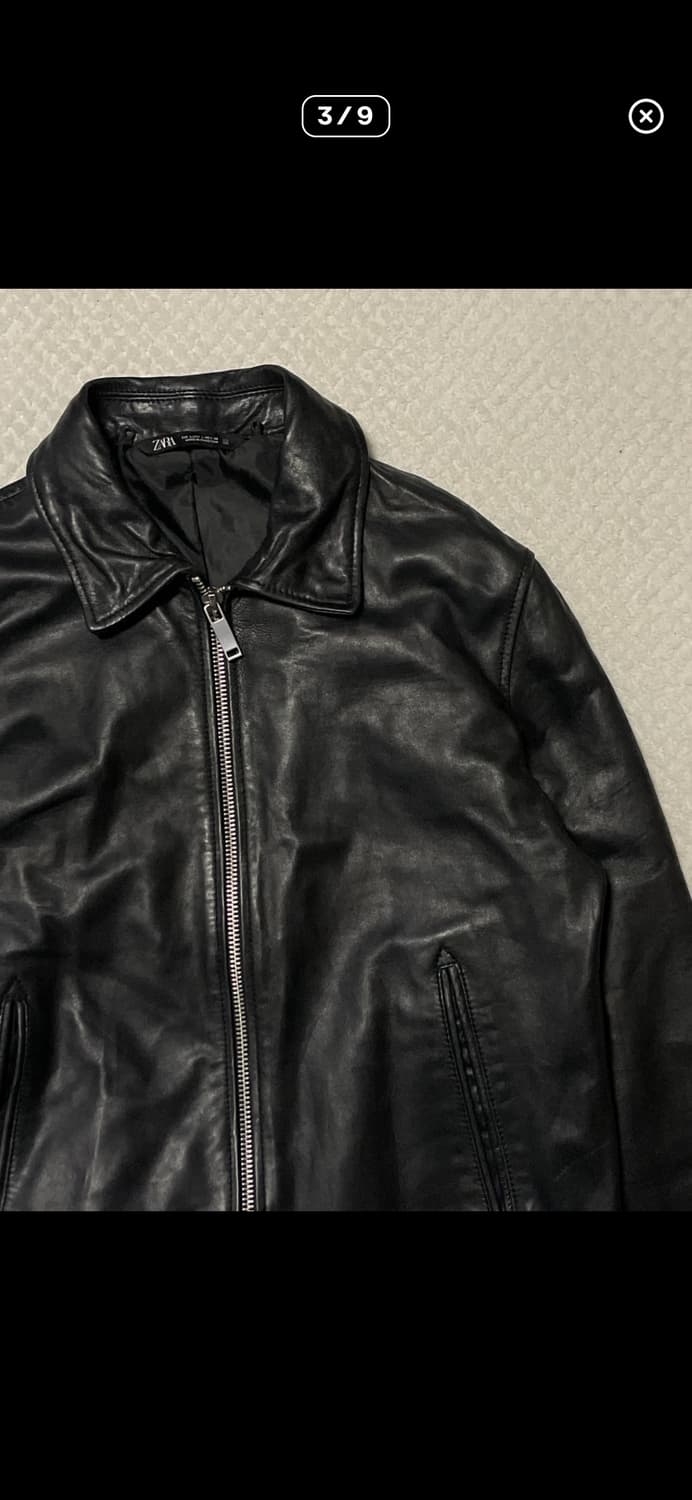 ZARA자라 램스킨 양가죽 레더 자켓 상품이미지3