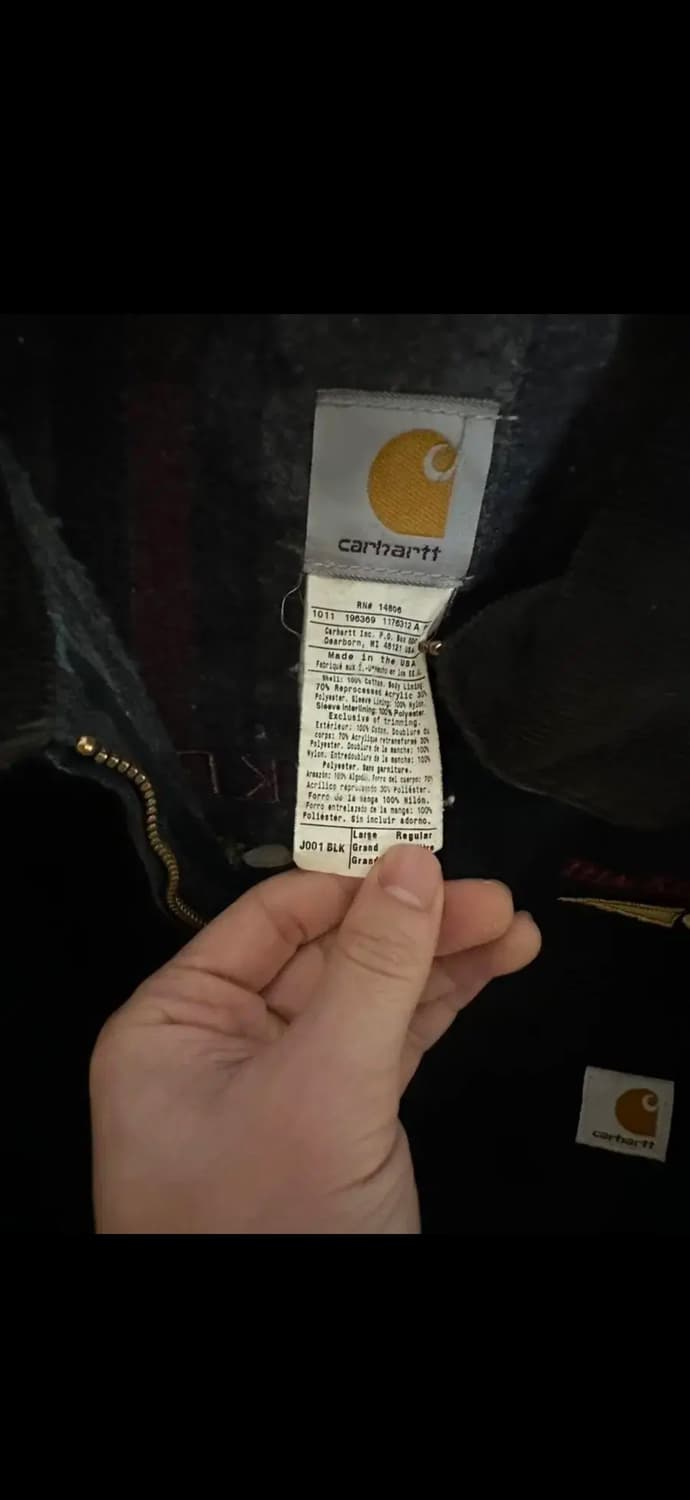 빈티지 칼하트 디트로이트 자켓 001 상품이미지3