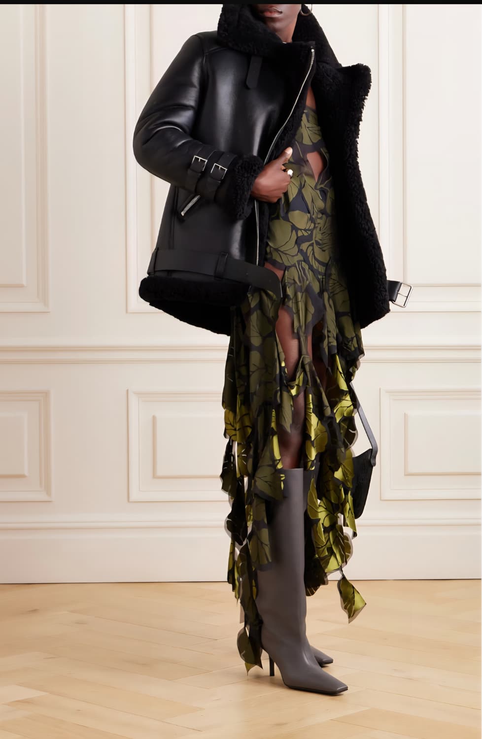 아크네 스튜디오(Acne Studios) 벨로시티 시어링 무스탕자켓 상품이미지1