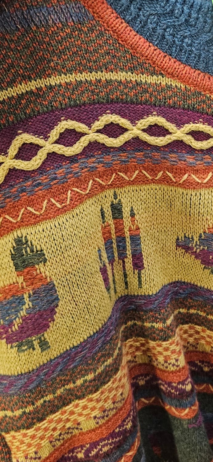 스노위피크 빈티지 반집업 니트/snowy peak 상품이미지6