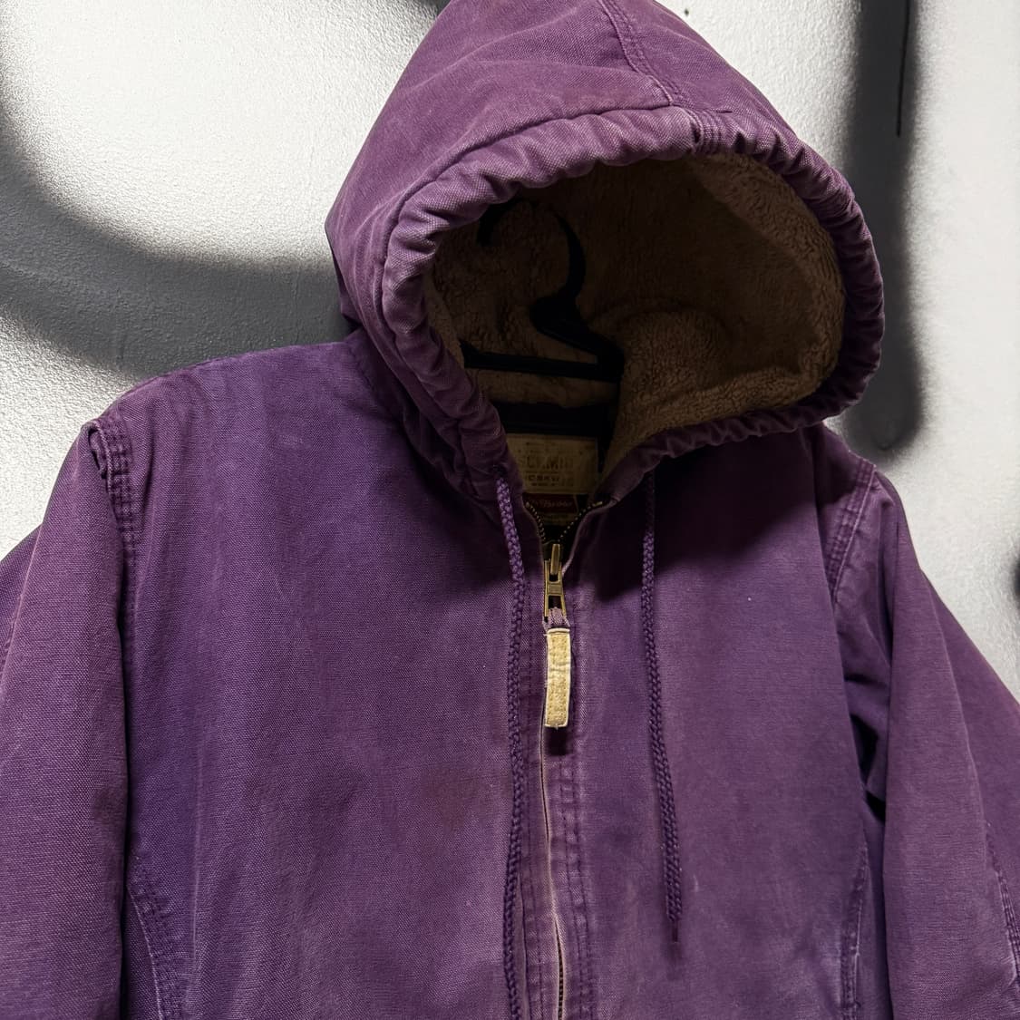 90s SCHMIDT 슈미트 워크웨어 플리스 캔버스 덕 액티브 자켓 상품이미지3