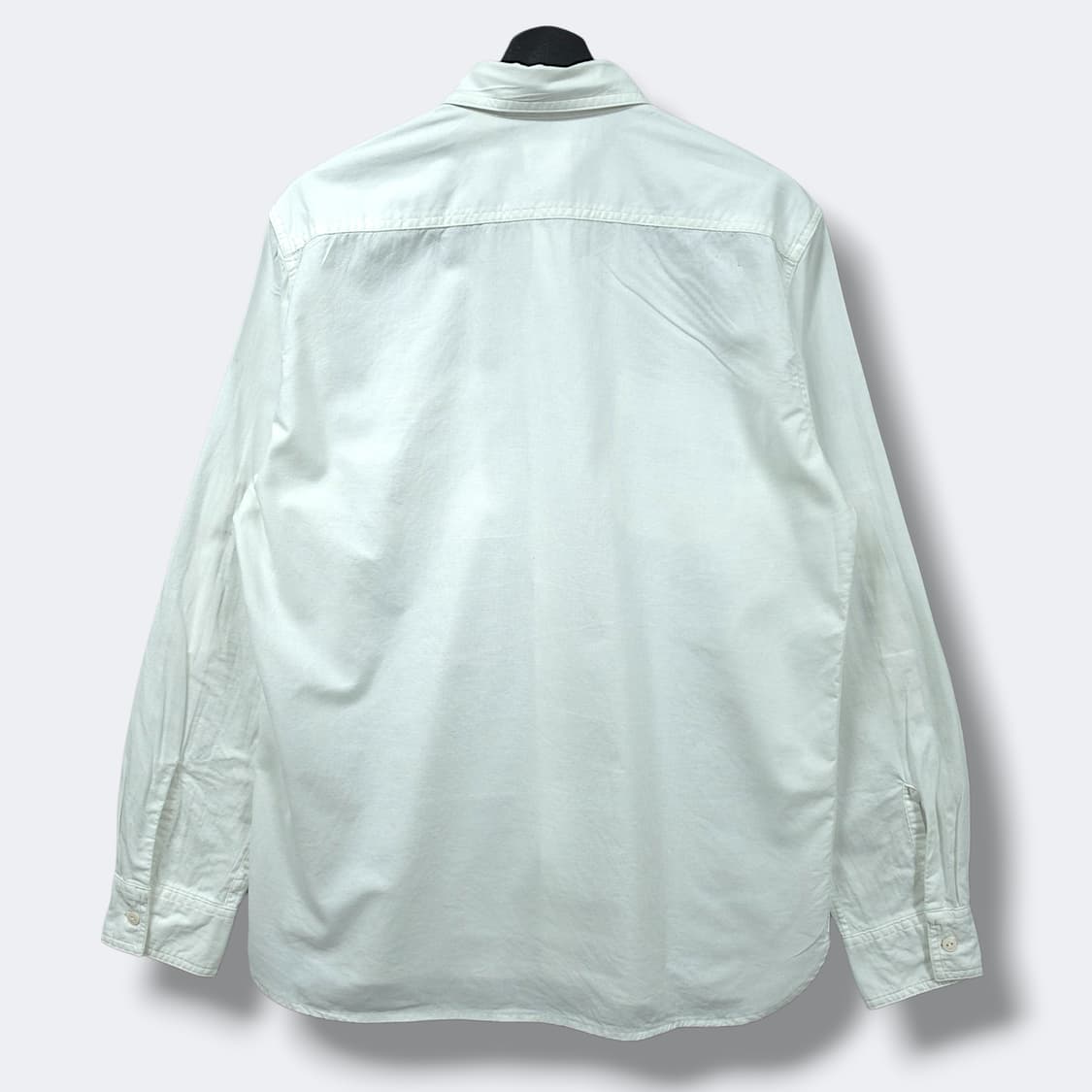 [L] 리바이스 화이트 투포켓 클래식 롤업 코튼 긴팔셔츠 상품이미지2