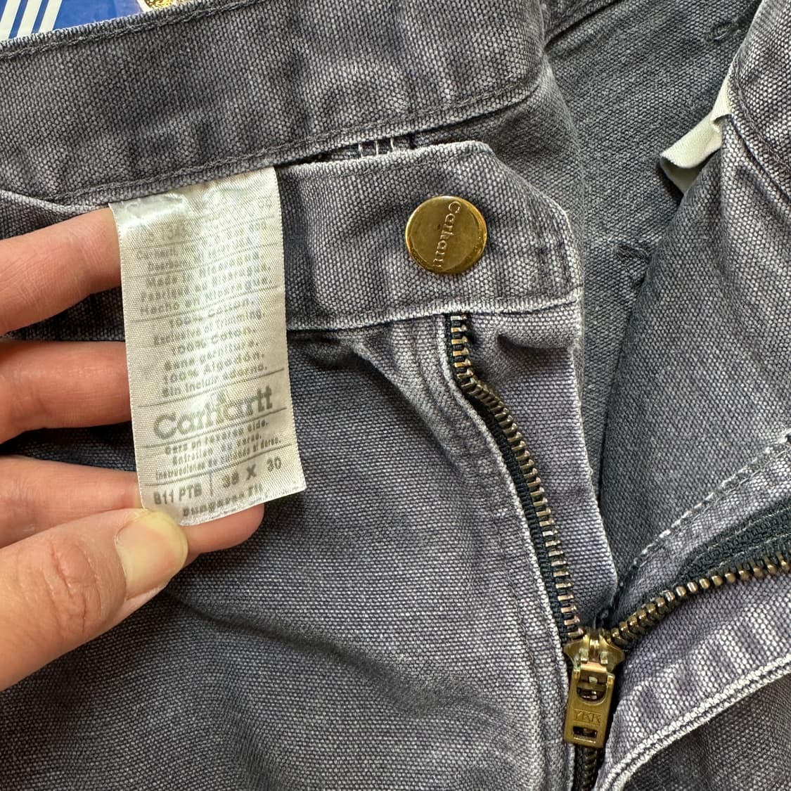 칼하트 카펜터 팬츠 B11-PTB 38 상품이미지7