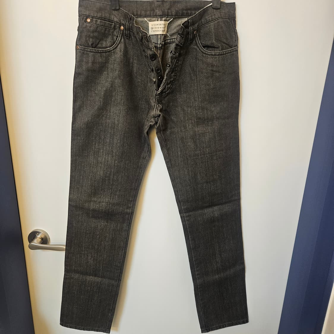 마르지엘라 블랙 진 48사이즈 상품이미지2