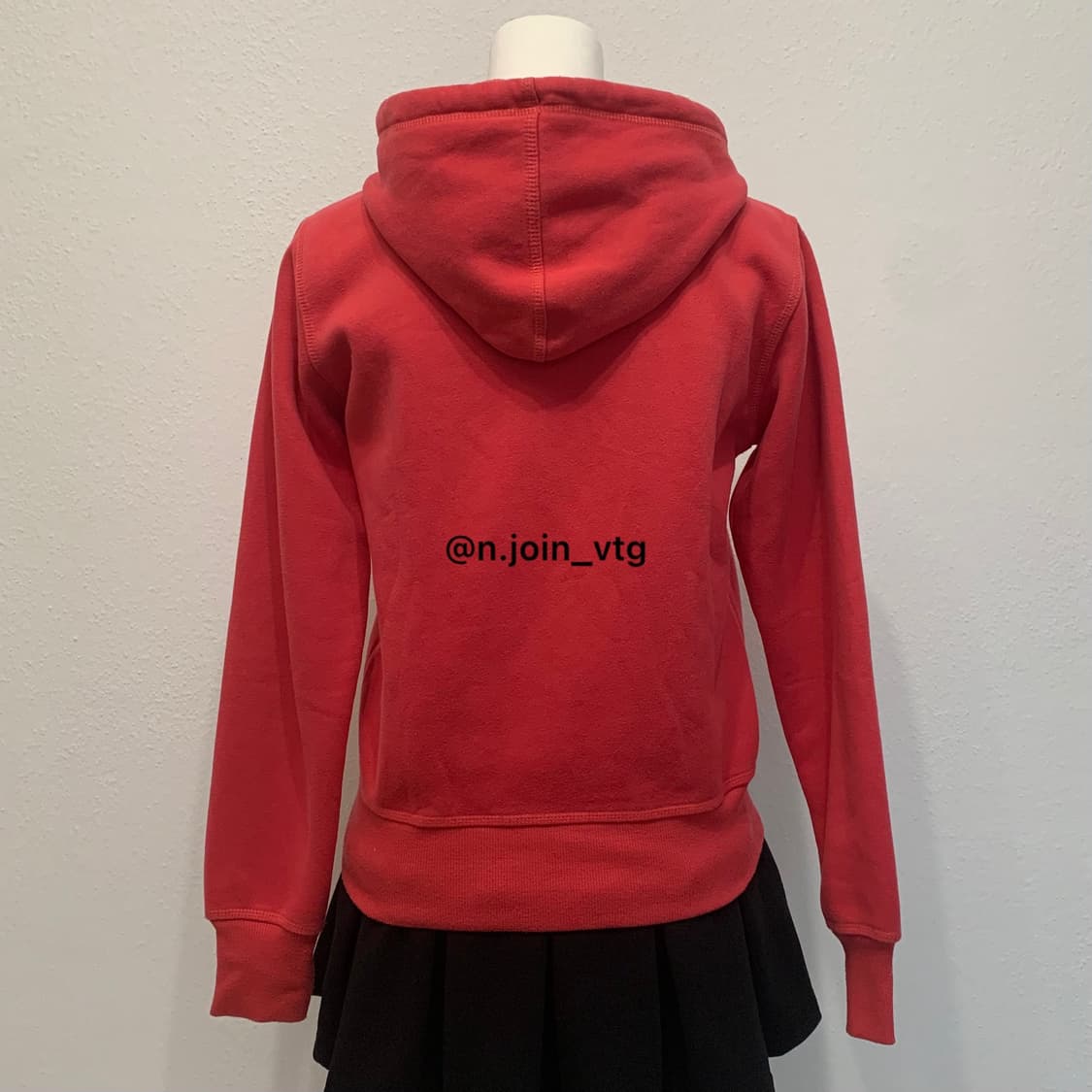 아베크롬비 다홍 핑크 후드집업 상품이미지3