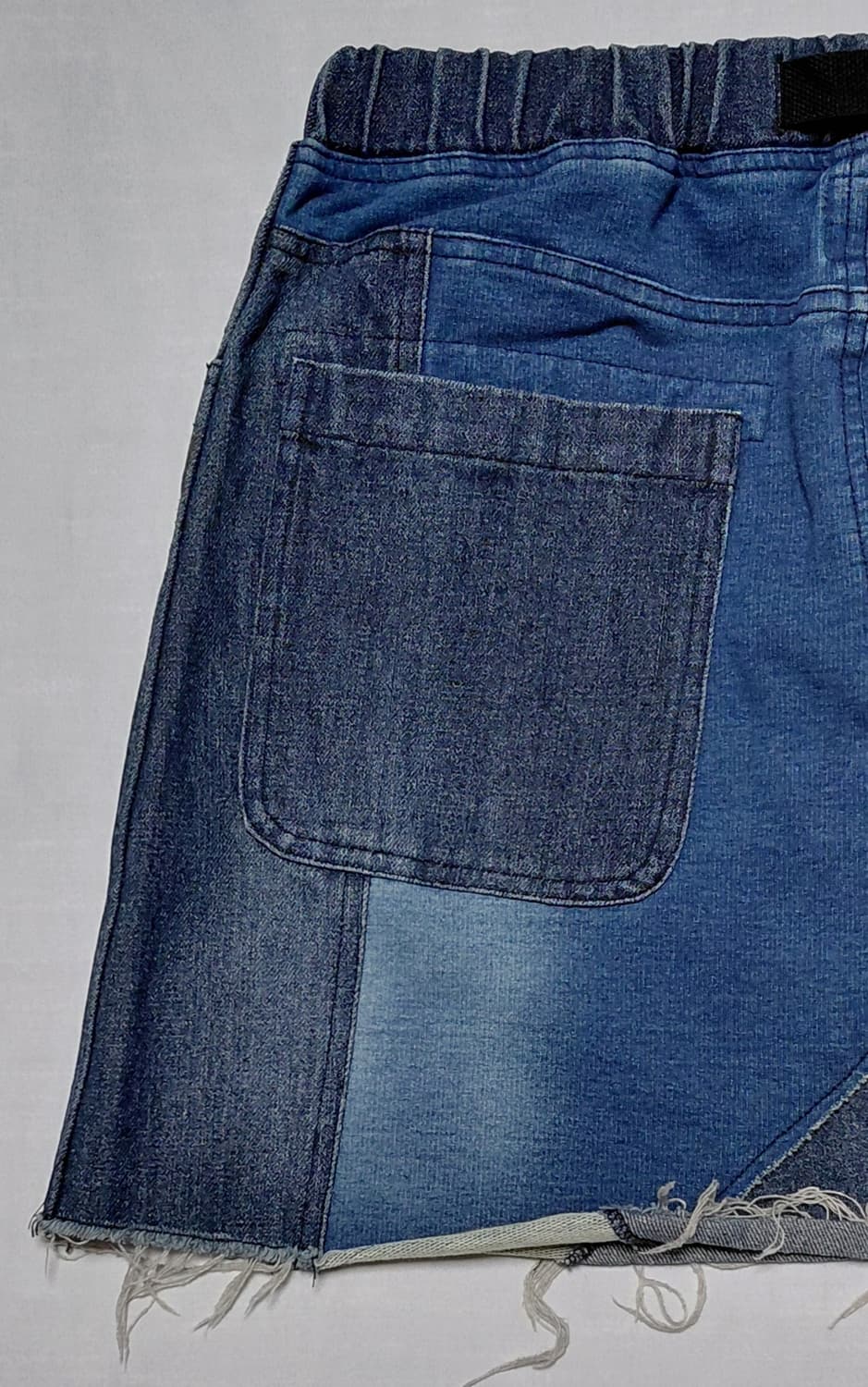 [1/26~28] Go Slow Caravan 패치워크 데님 밴딩 스커트 상품이미지7