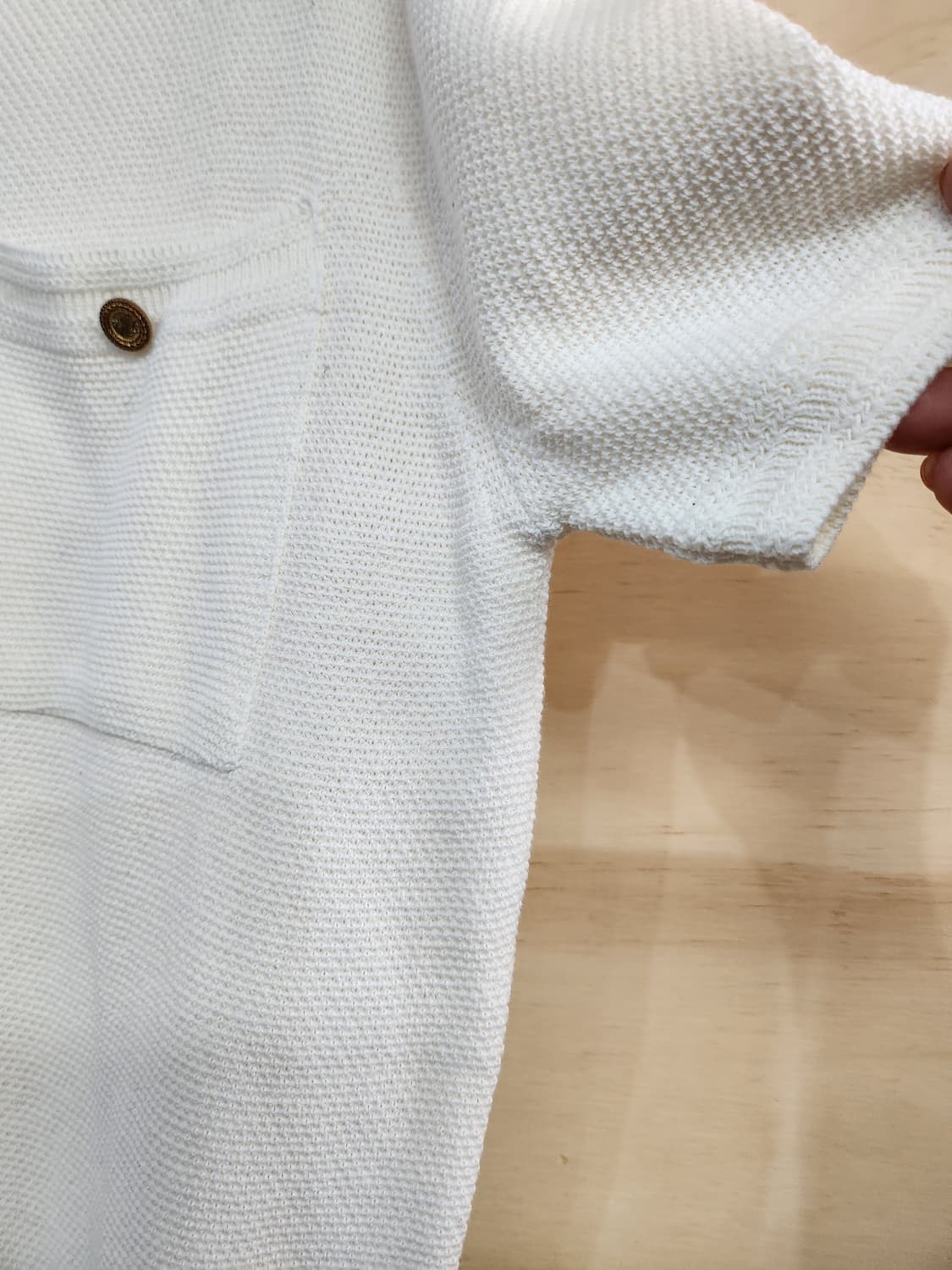 564) 여성 반팔 가디건 상품이미지3