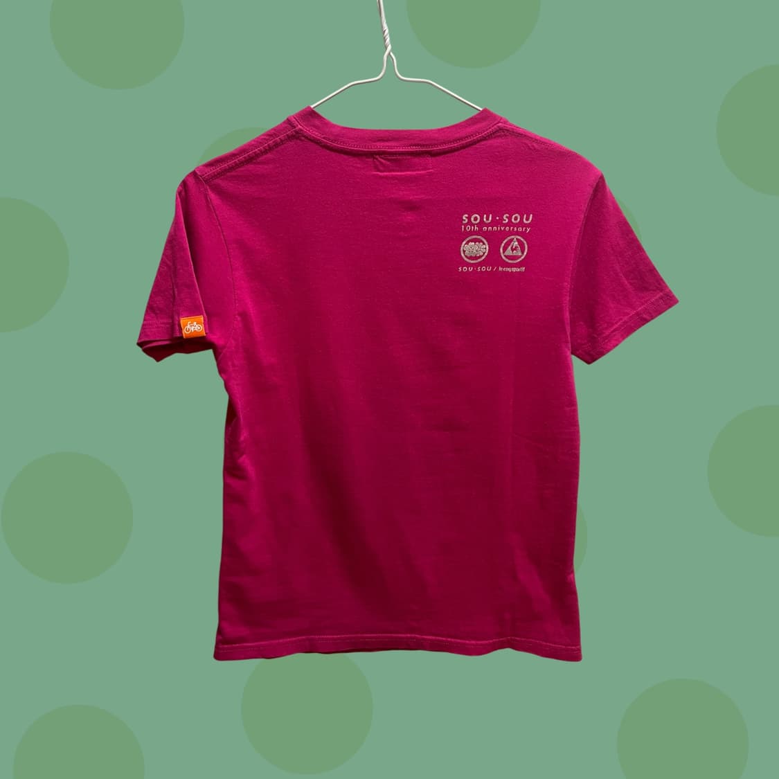 SOU SOU x le coq sportif 도쿄걸 땡땡이 티셔츠 상품이미지4