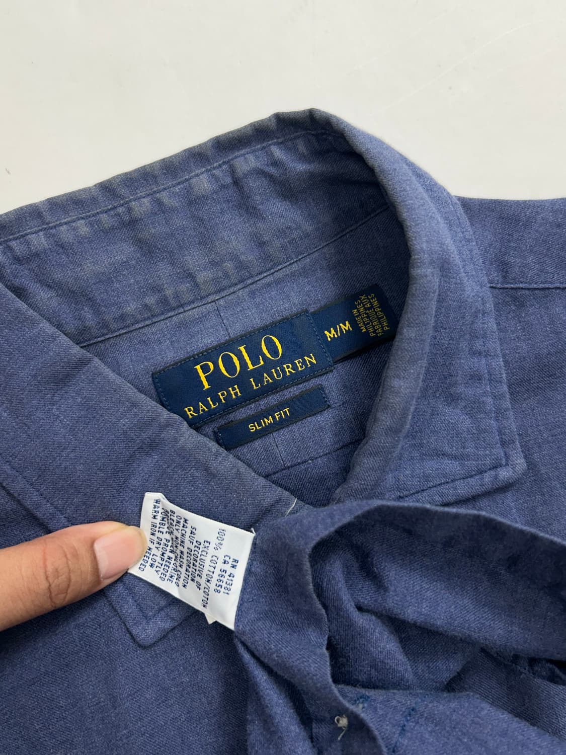 폴로 랄프로렌 딥 네이비 포니 셔츠 M 상품이미지6