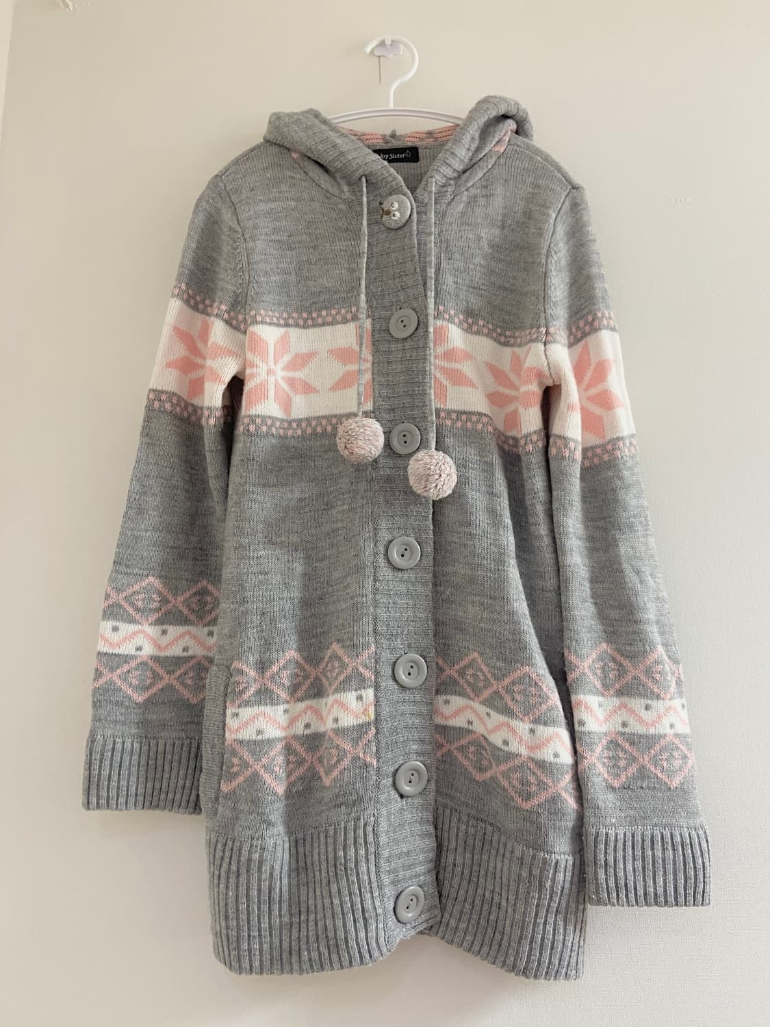 도쿄걸 셋업 이스트보이 목도리 빈티지니트 상품이미지5