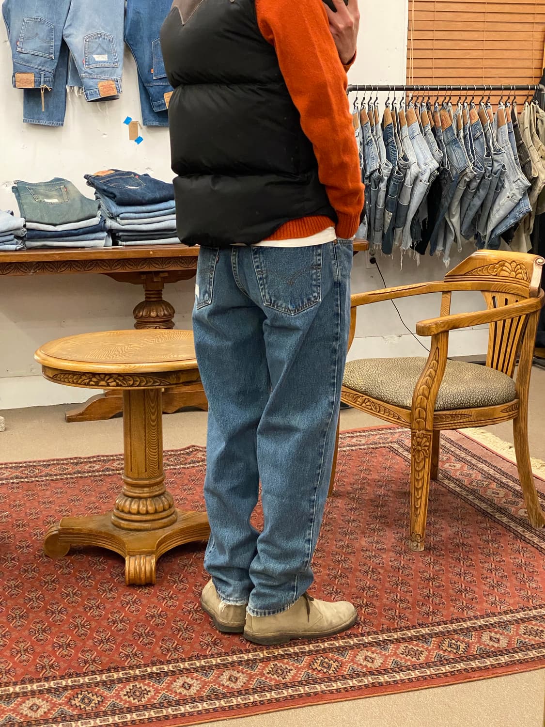 (31inch) 90s 빈티지 리바이스 560 진청 상품이미지2