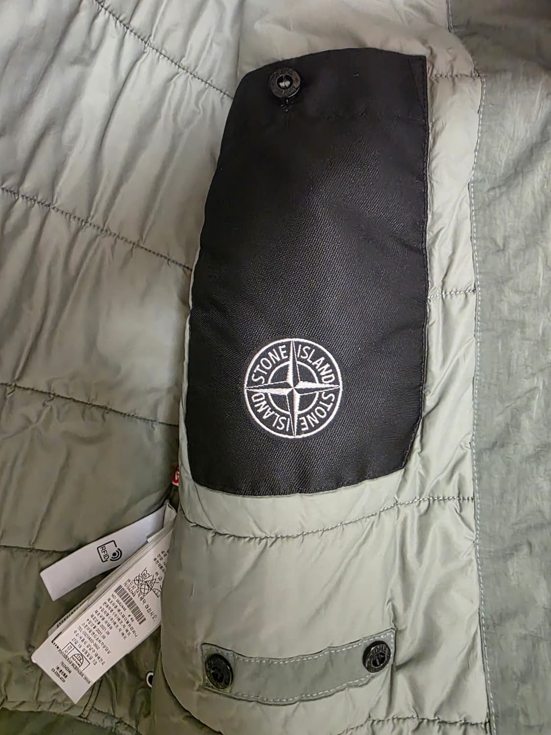 스톤아일랜드 남성 겨울용 가먼트다잉 점퍼 상품이미지4