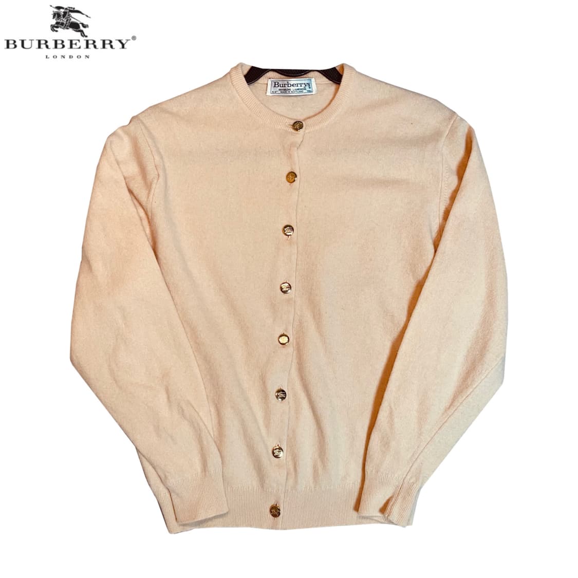 버버리 라운드넥 가디건 상품이미지1