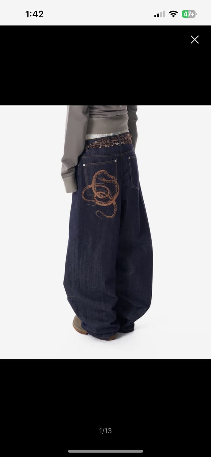 아캄 바지 새상품 상품이미지1