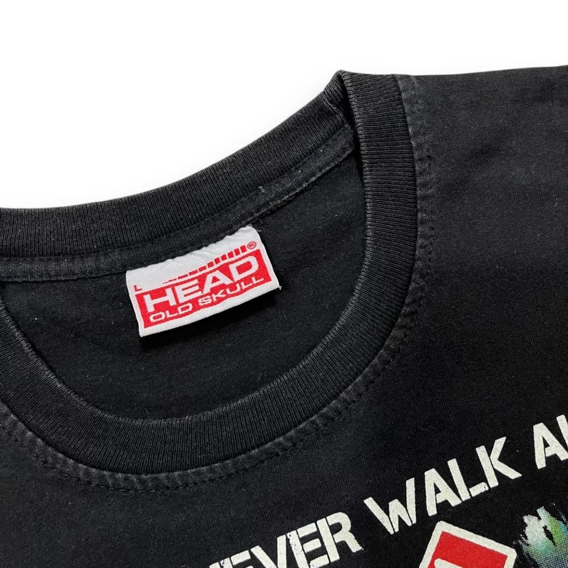 HEAD 올드스쿨 AC/DC 락 밴드 다크 반팔 티셔츠 상품이미지4