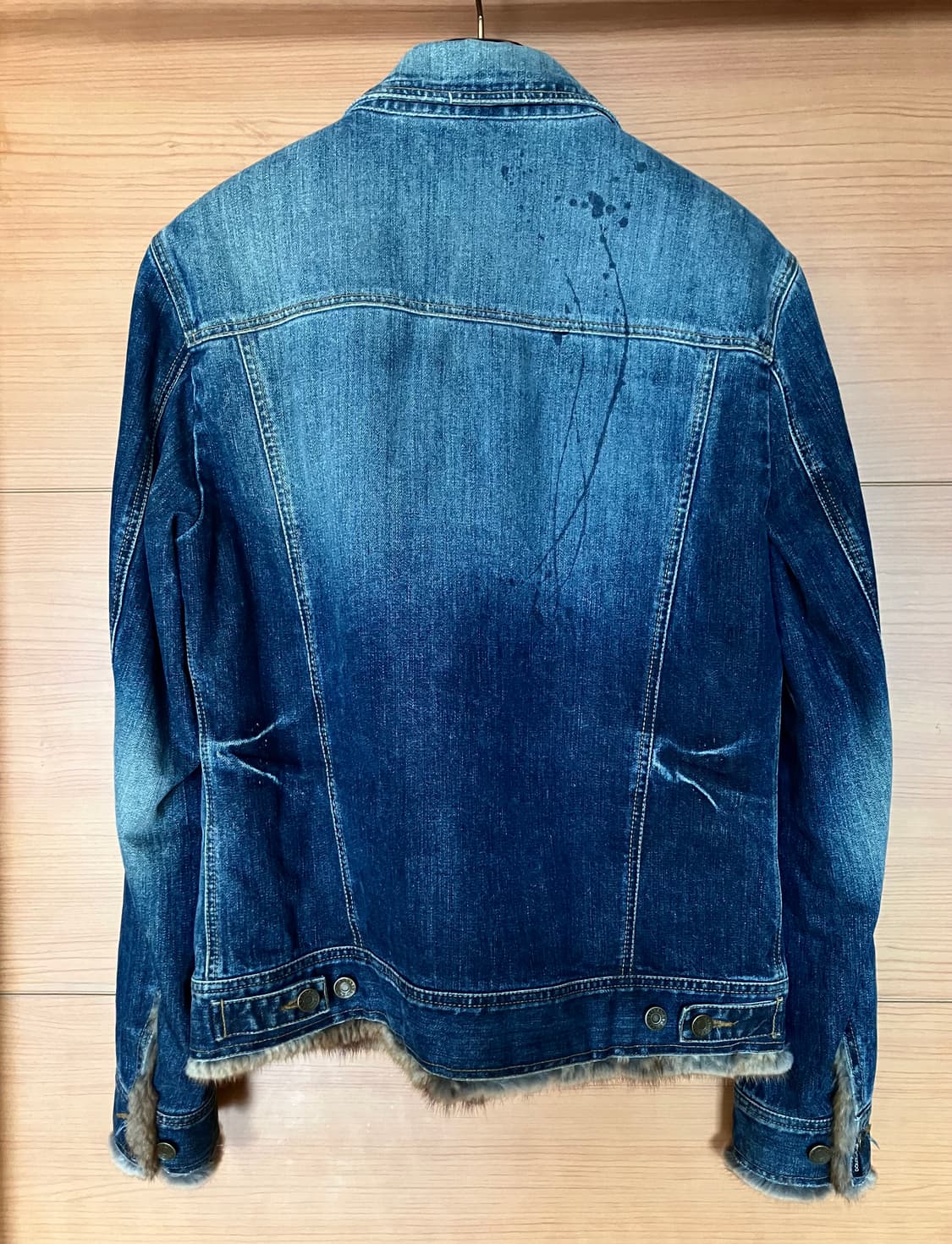 돌체앤가바나 토끼털 데님자켓 상품이미지3