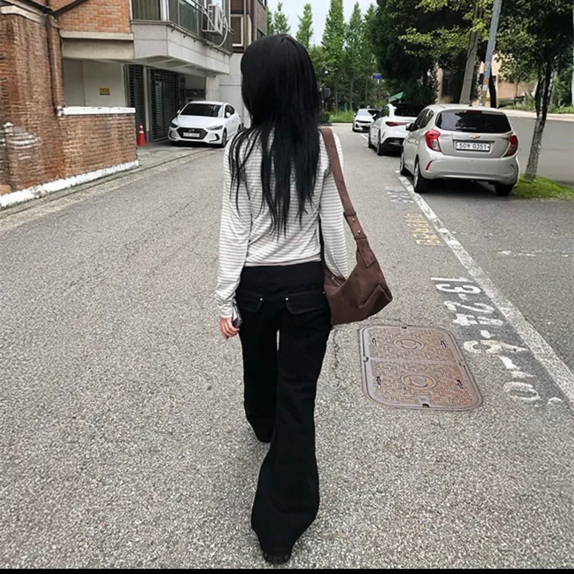 ootj 버터풀 루즈 플레어 팬츠 (부츠컷, M) 상품이미지2