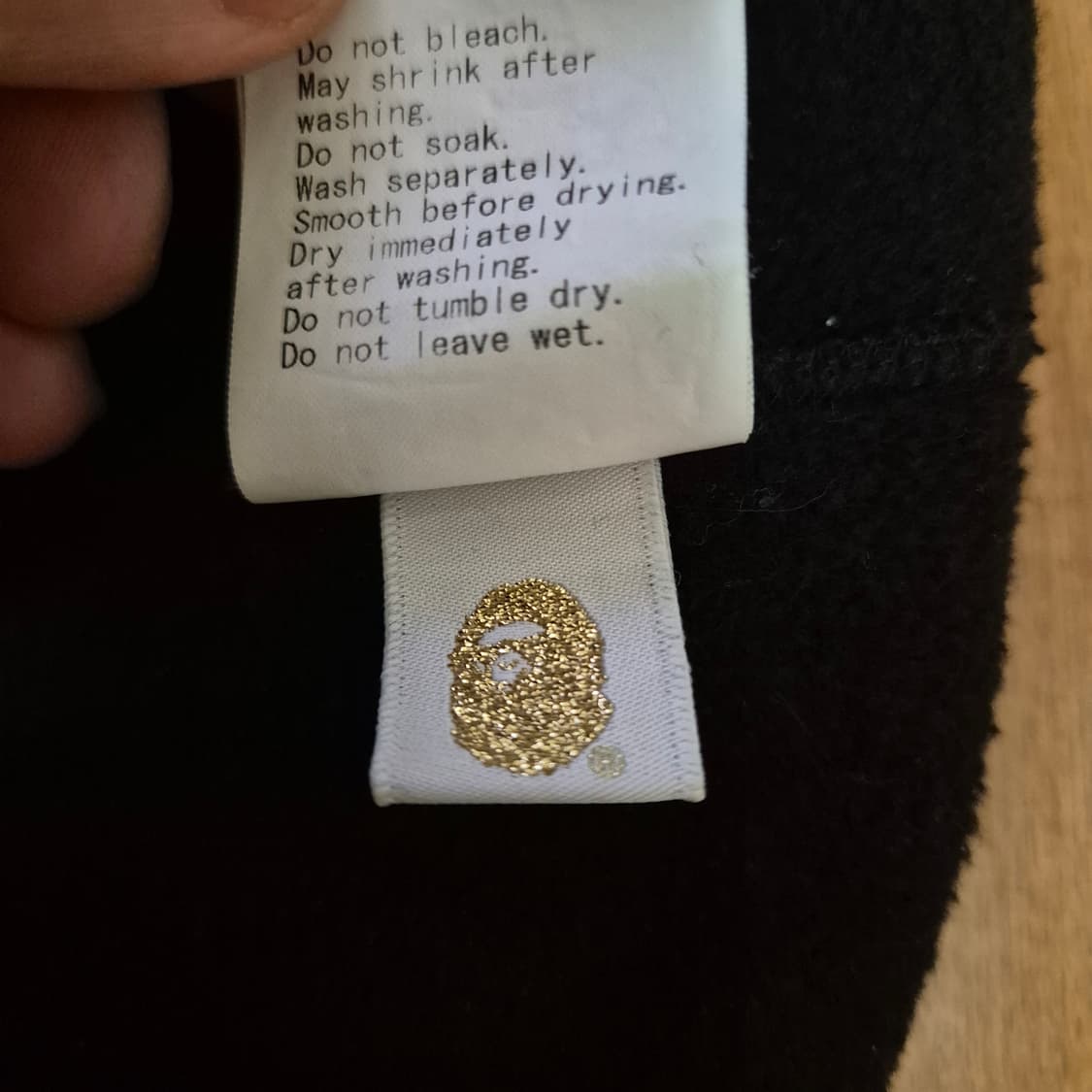 (정품) 베이프 컬리지 맨투맨 L (명품 남자 여자 티셔츠 후드) 상품이미지5