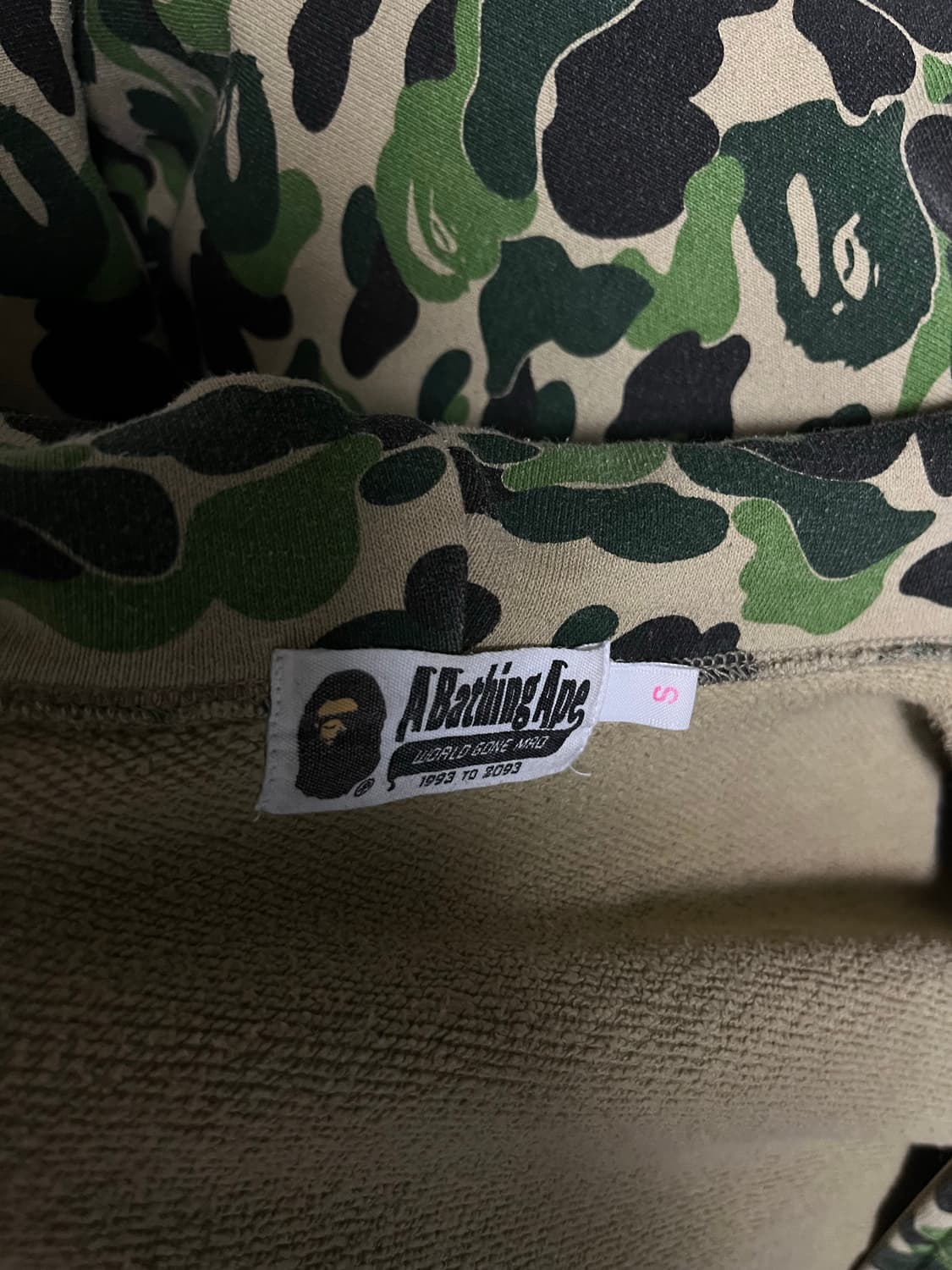 베이프 샤크 후드 s사이즈 상품이미지4