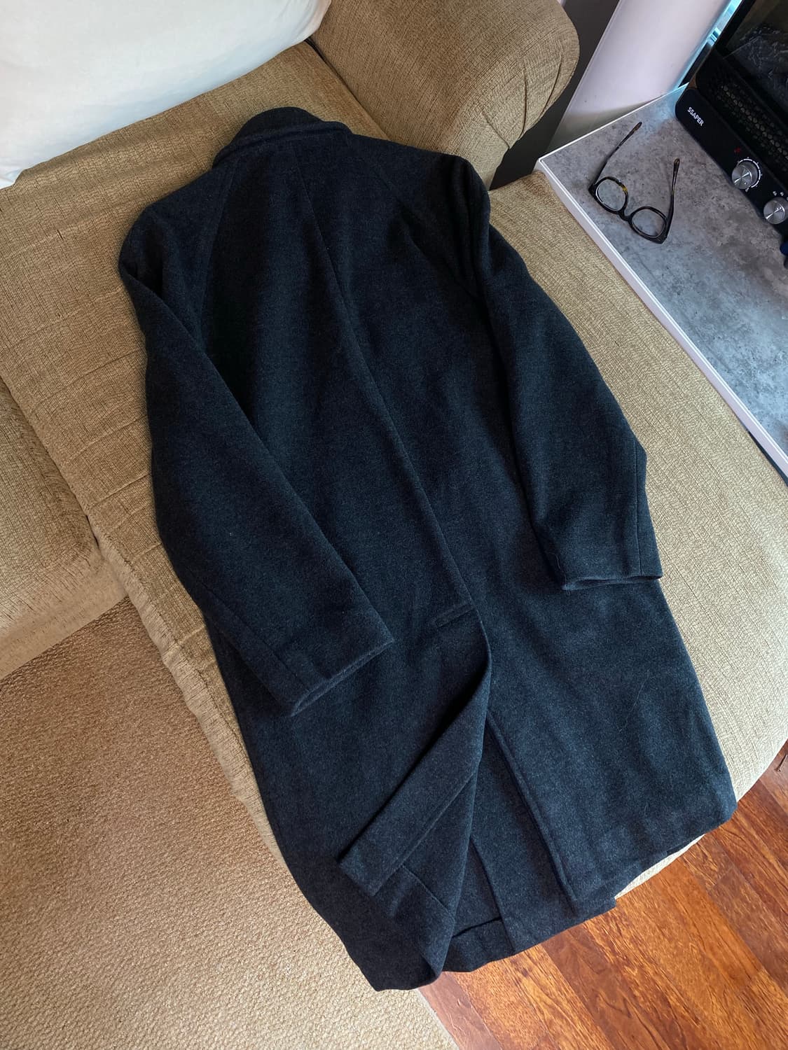 버진울 발마칸 버버리 롱코트  100~105 상품이미지9