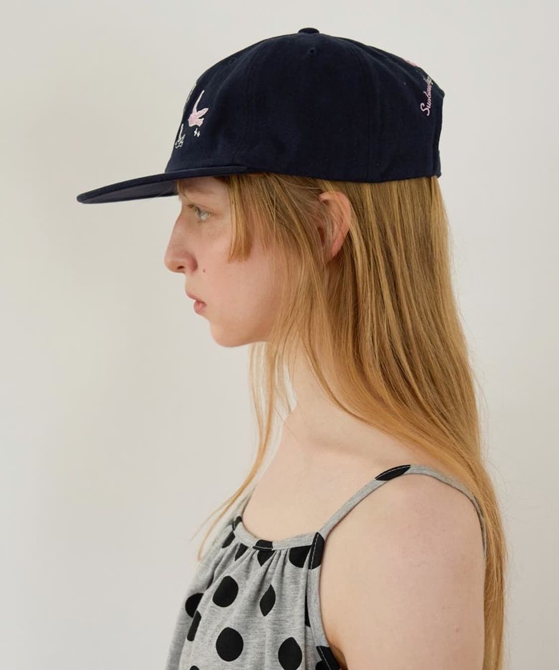 펀프롬펀 로지 브림 볼캡 네이비 (품절상품) 상품이미지2