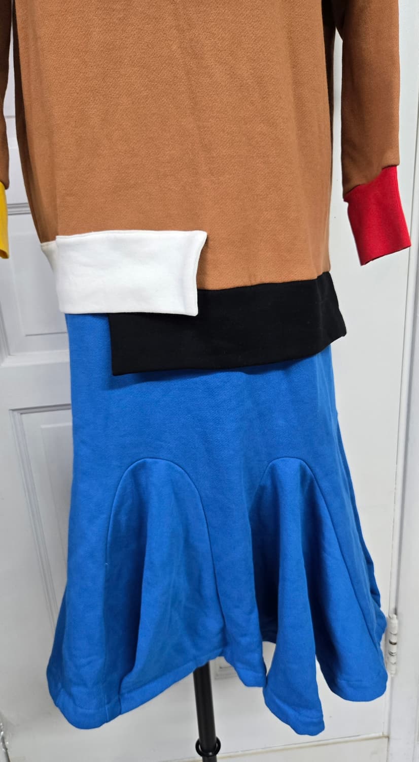 ENFOLD 엔폴드 컬러블록원피스 상품이미지5