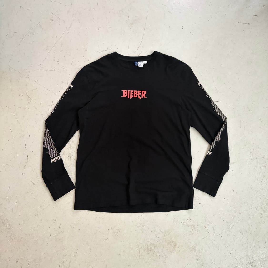 저스틴비버 2016 PURPOSE TOUR 롱슬리브 S 상품이미지2