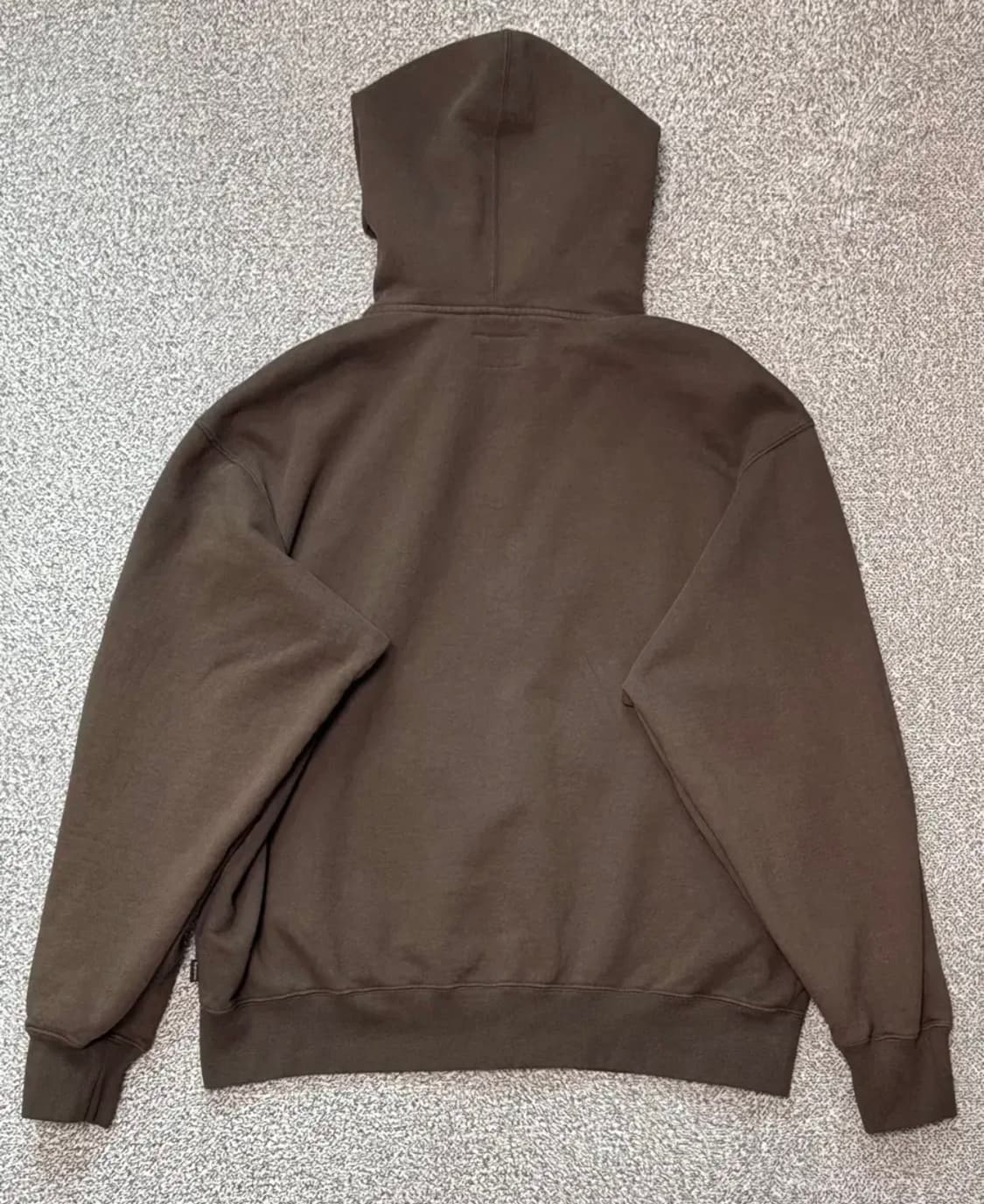 슈프림 스몰 박스 집업 후드집업 다크 브라운 - 25FW / M 상품이미지3