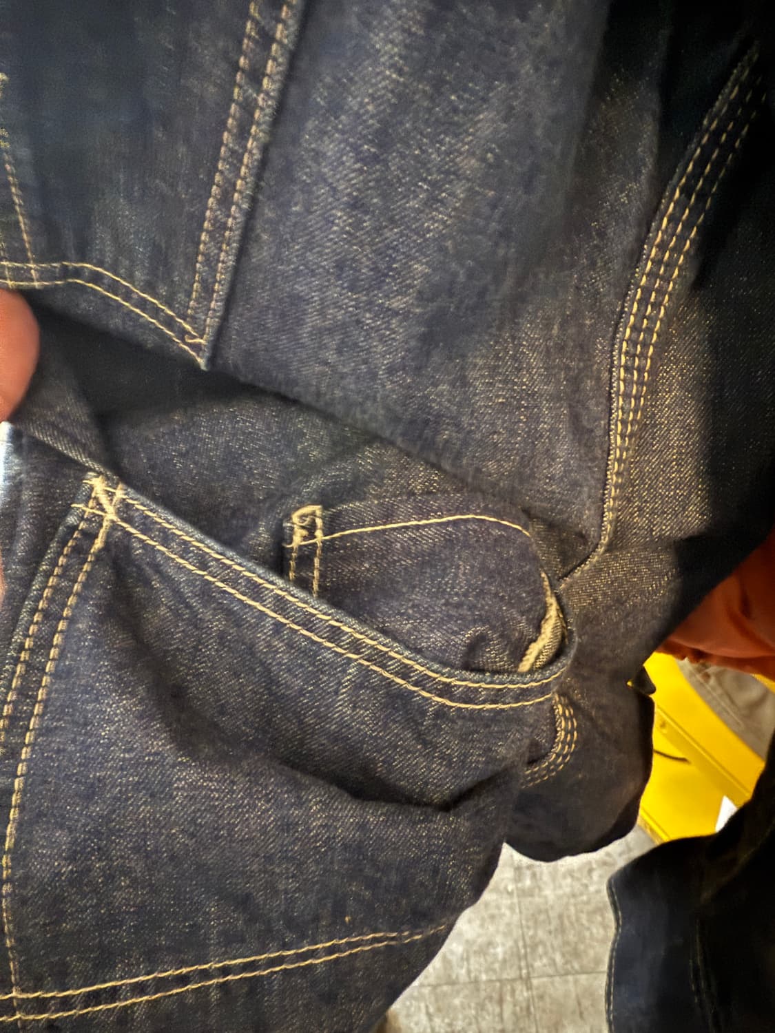 UES RAILWAY 유니언메이드 데님 커버올 자켓 1 상품이미지7