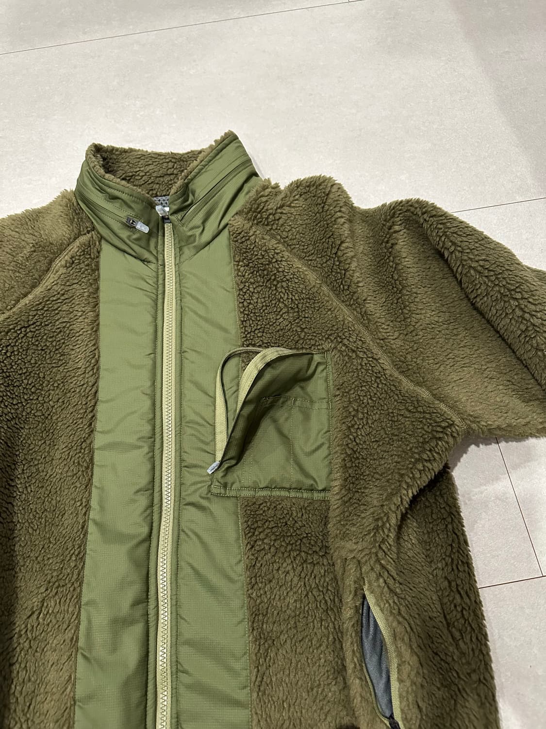 [M] 마모트캐피탈 24FW 보아 플리스 자켓 올리브 상품이미지4